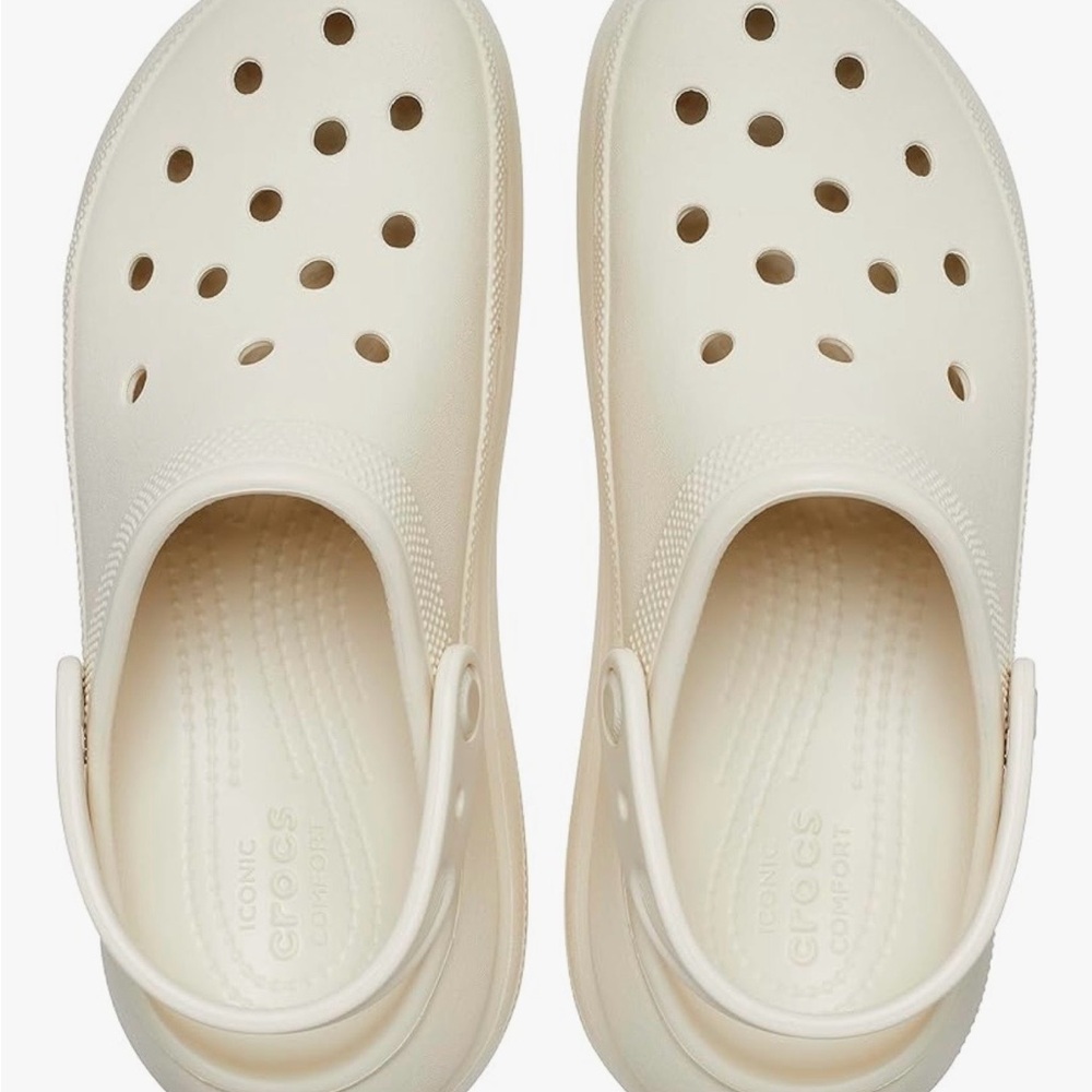 Kids Cream Clogs - Picture 5 of 5